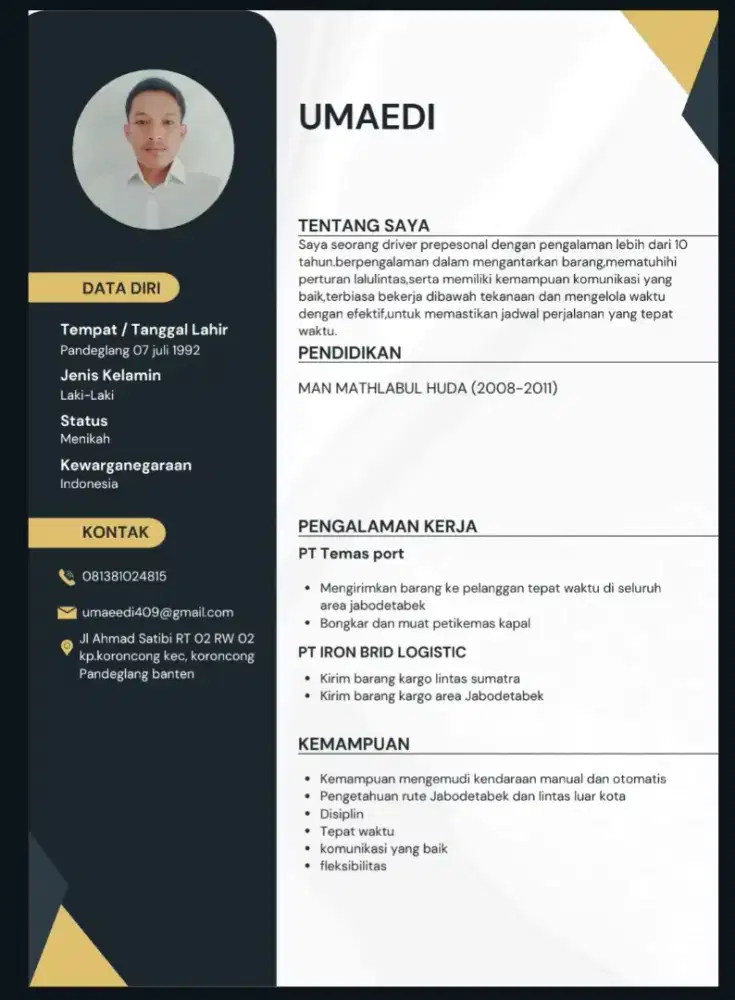 Cari lowongan pekerjaan