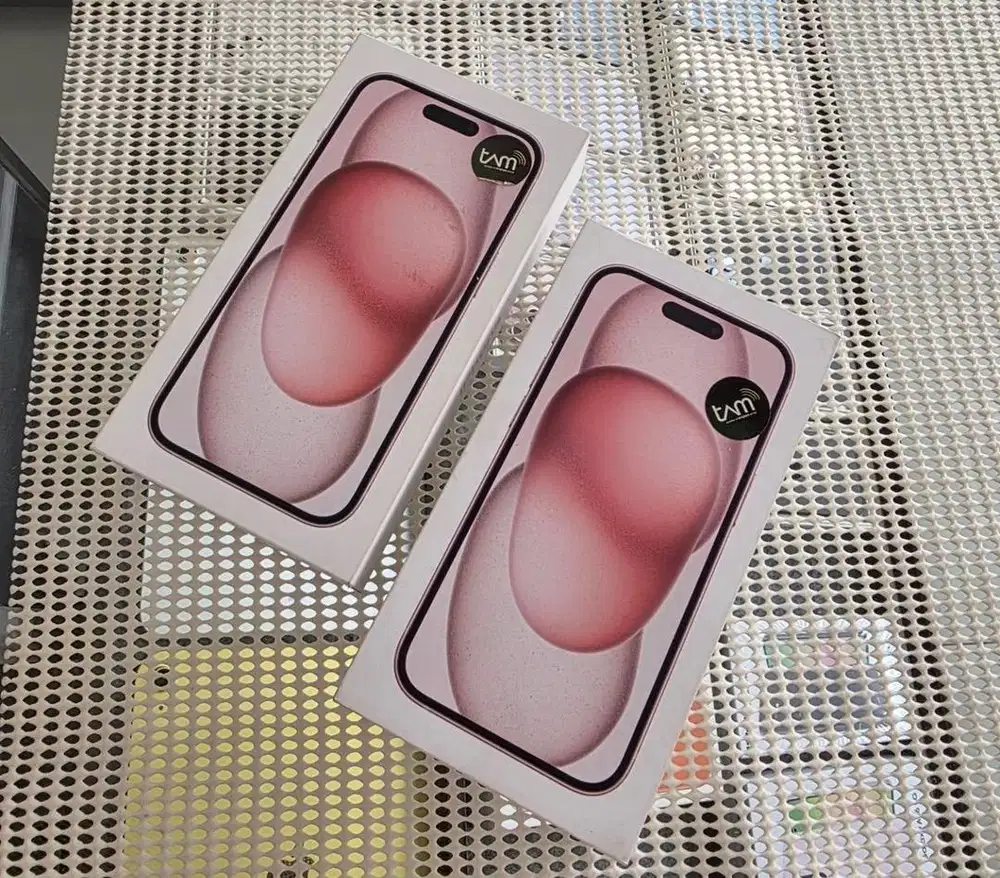 Iphone 15 128 pink (baru)/msi free anti gores