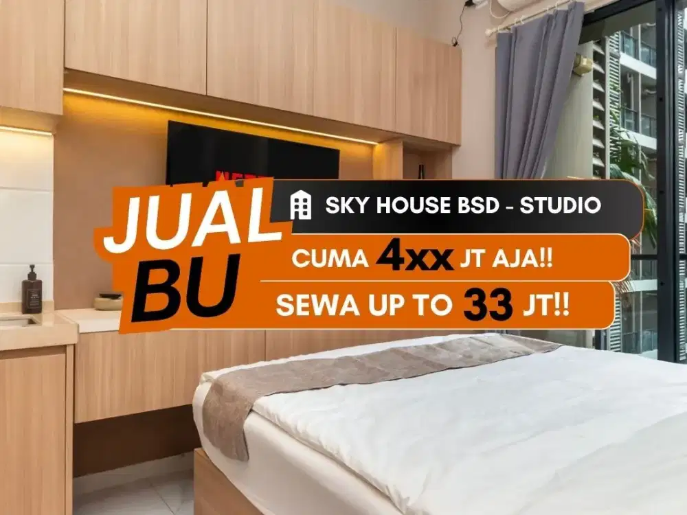 Jual Cepat Skyhouse BSD Studio Apartemen Semi Furnished Selangkah Ke AEON