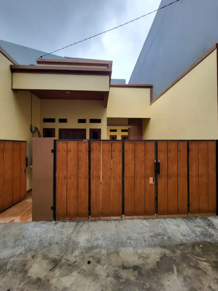Rumah 1 lantai dekat dengan Fasum dan Fasos