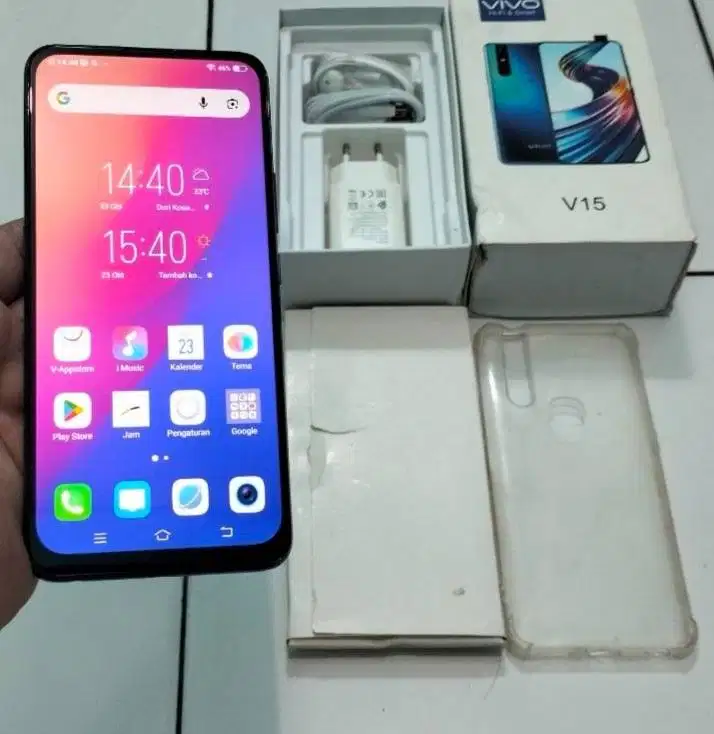 Vivo v15 lengkap