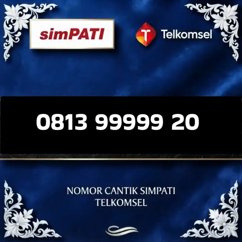 Perdana nomor cantik simpati Telkomsel gf