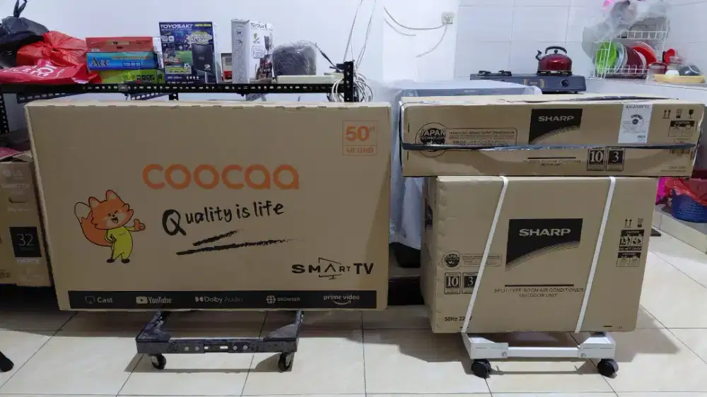 Tv led cocoa.50inc.baru