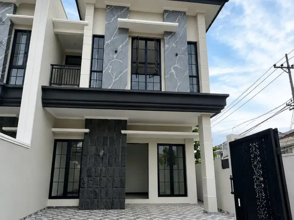 Rumah Babatan Pantai Surabaya Timur New American Minimalis