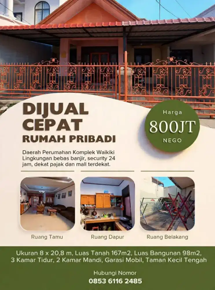 Rumah Komplek Medan