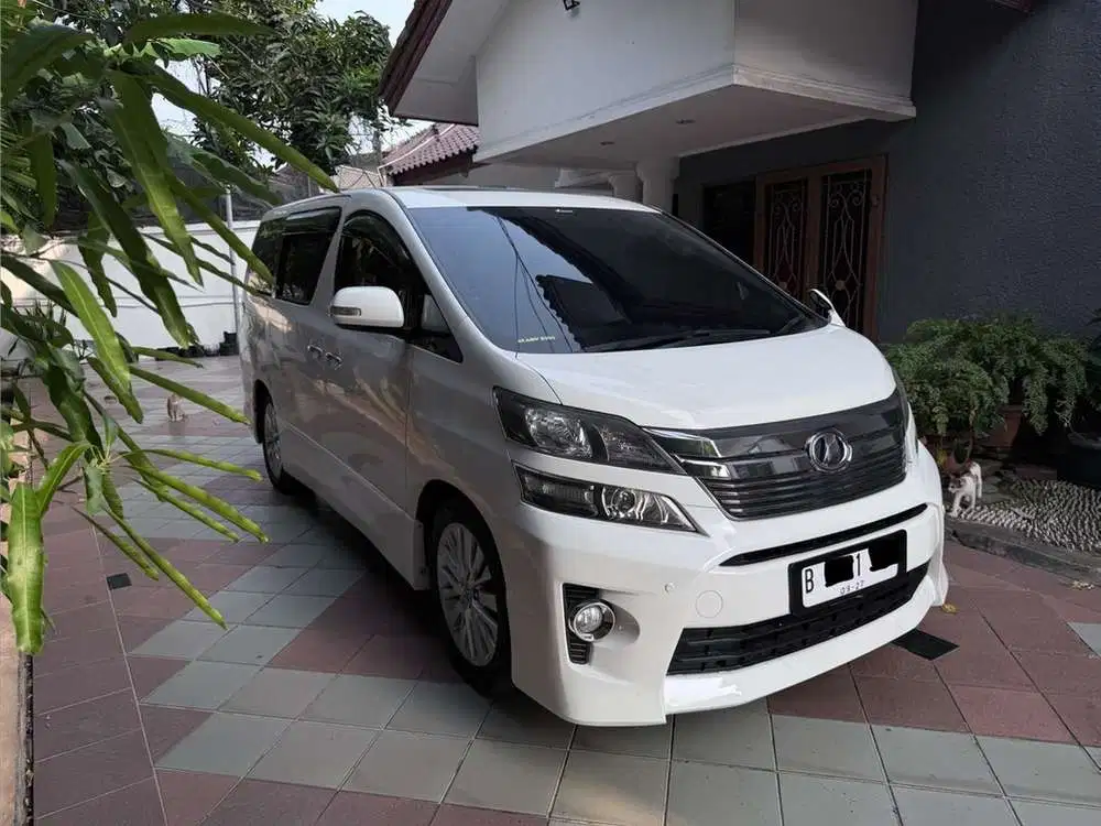Toyota Vellfire 2012 Bensin