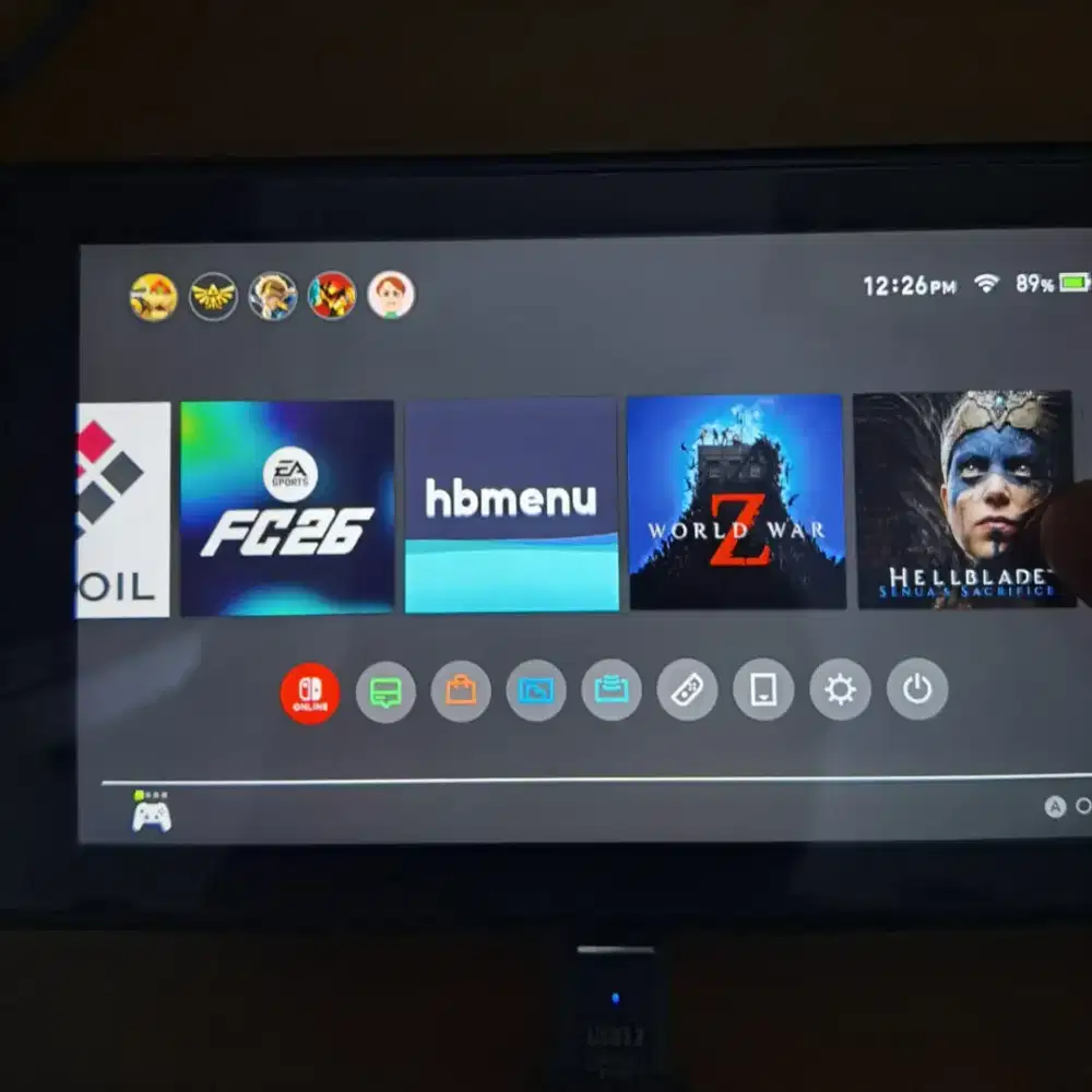Nitendo Swicth V2 Portable 256GB