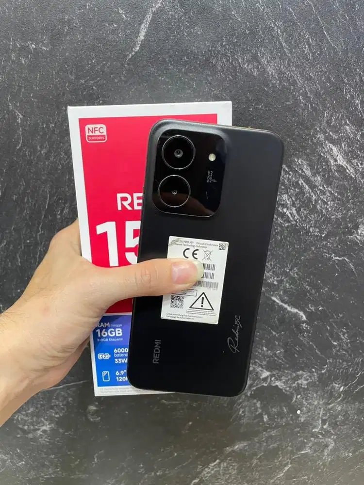 Redmi 15C 8/256 Second Fullset Masih Garansi Panjang