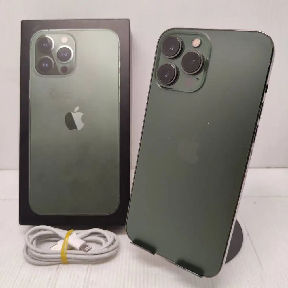 IPHONE 13 PRO MAX 128GB GREEN NO MINUS RESMI FULLSET ORIGINAL DIGIMAP