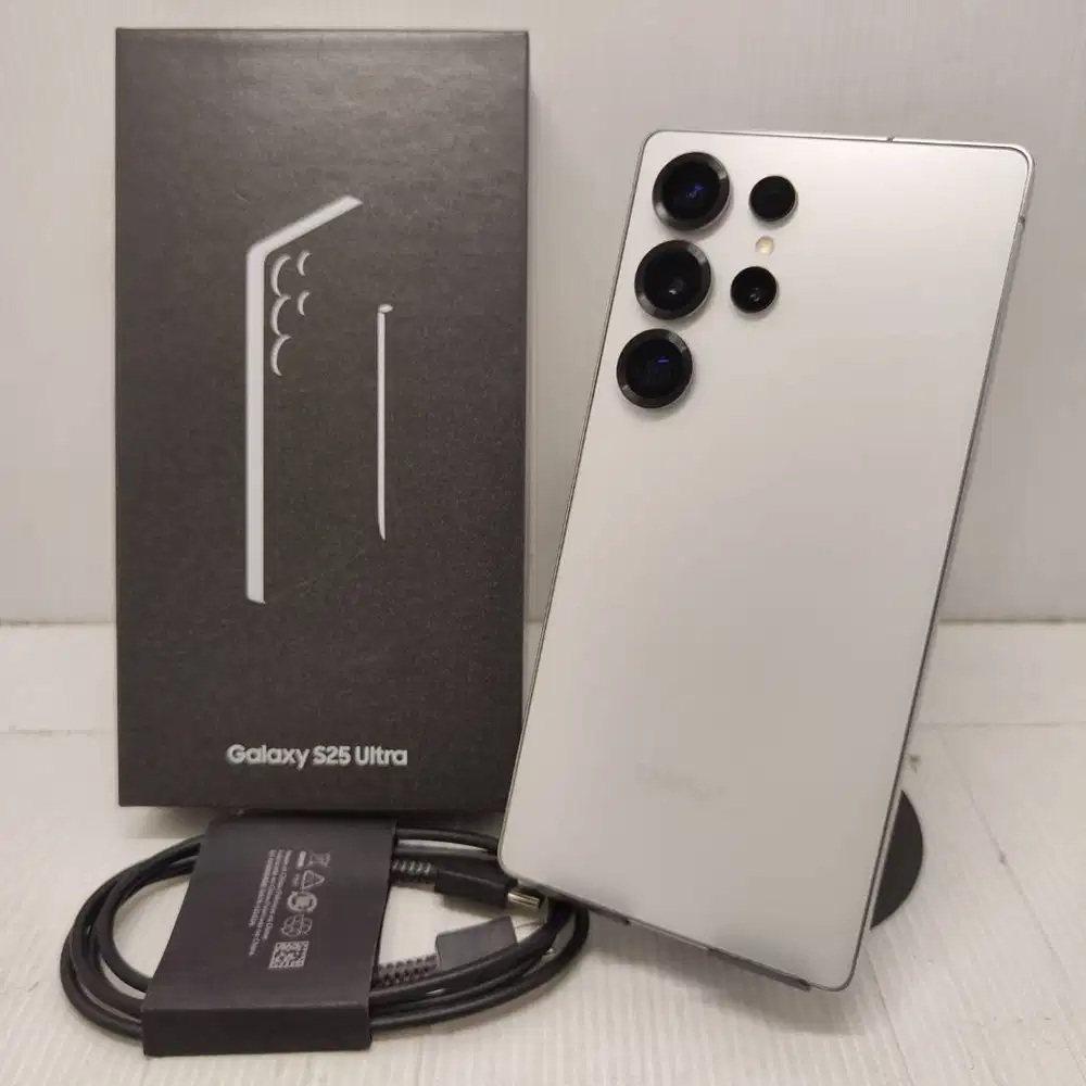 FULLSET NO MINUS  SAMSUNG GALAXY S25 ULTRA TITANIUM SILVER WHITE 12/51