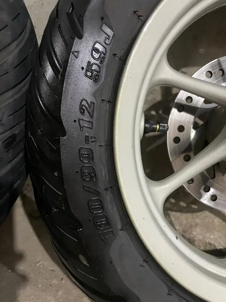 Dijual velg ring 12 donat PNP beat seris