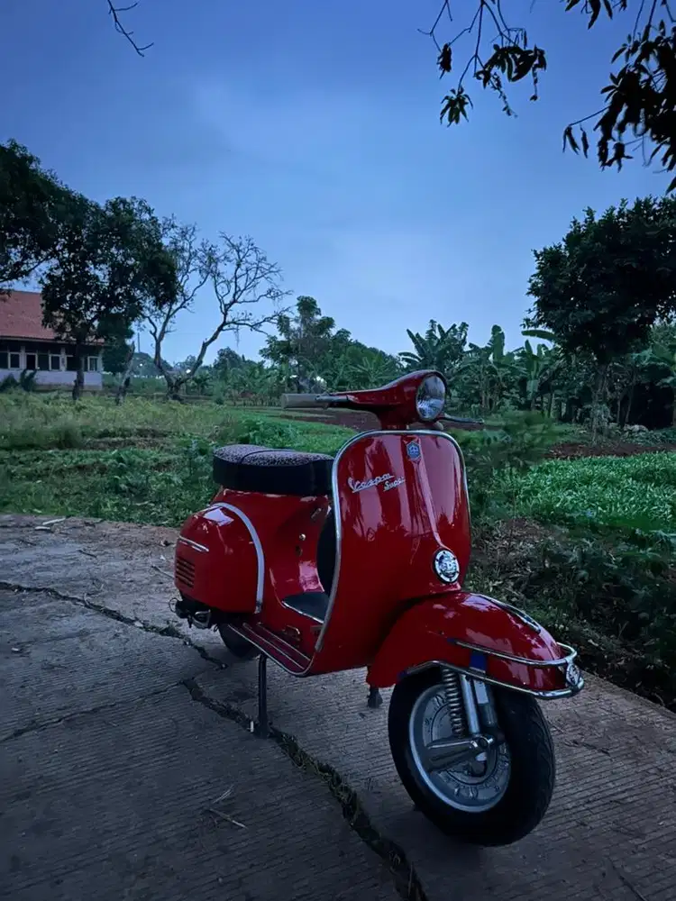 Vespa super tahun 73 lengkap