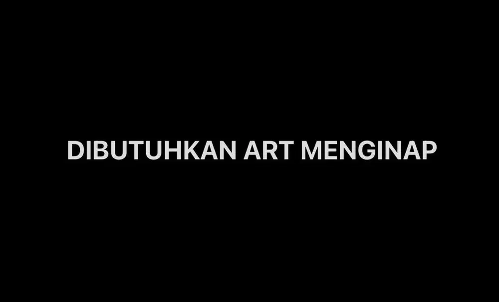 Dibutuhkan ART Menginap