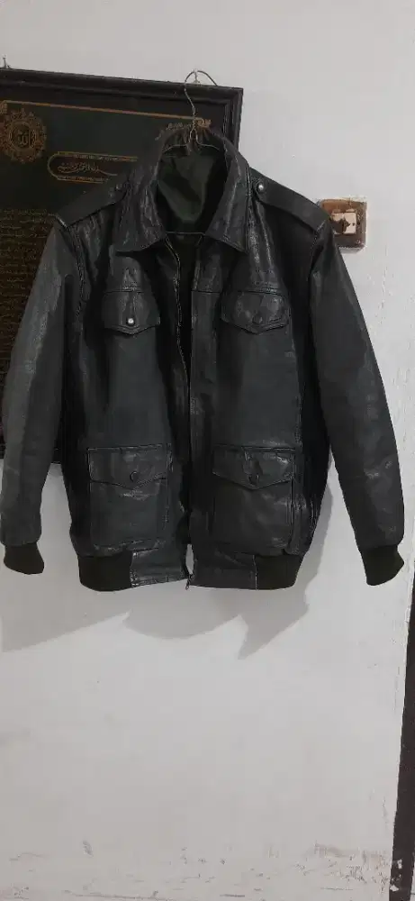 Jaket kulit domba mulus