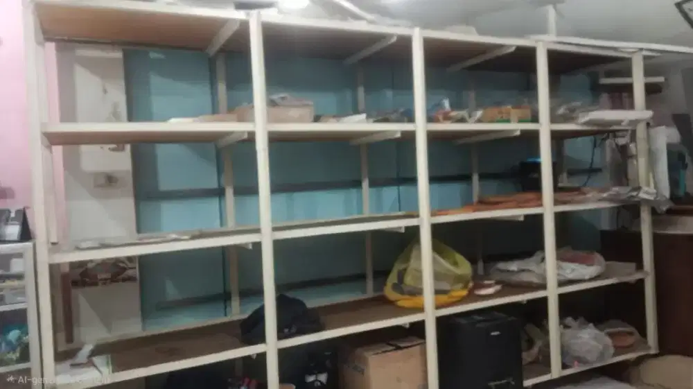 Rak besi bekas untuk jualan