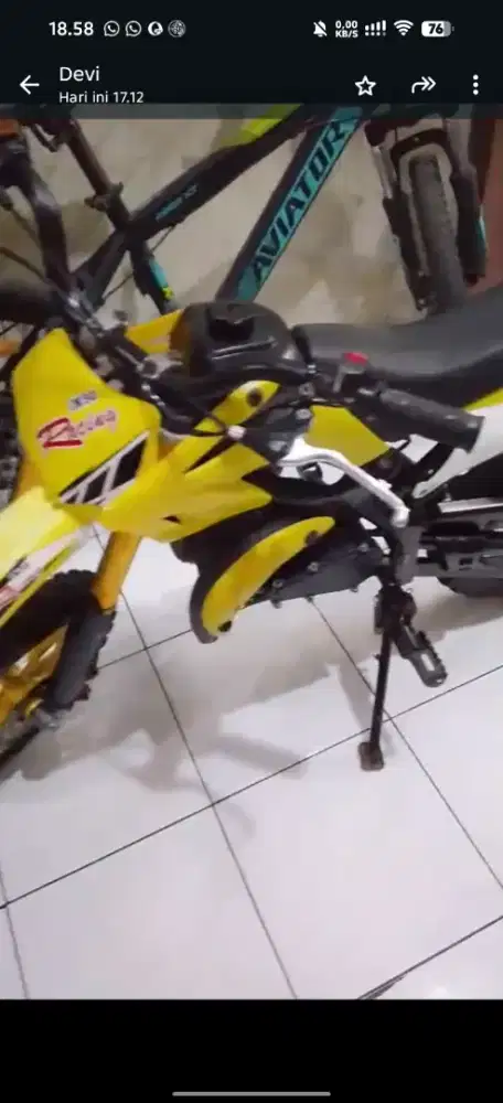 Motor mini anak 2 tak 50 cc