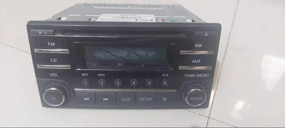 Headunit Nissan March 2015 (Ori Bawaan Pabrik)