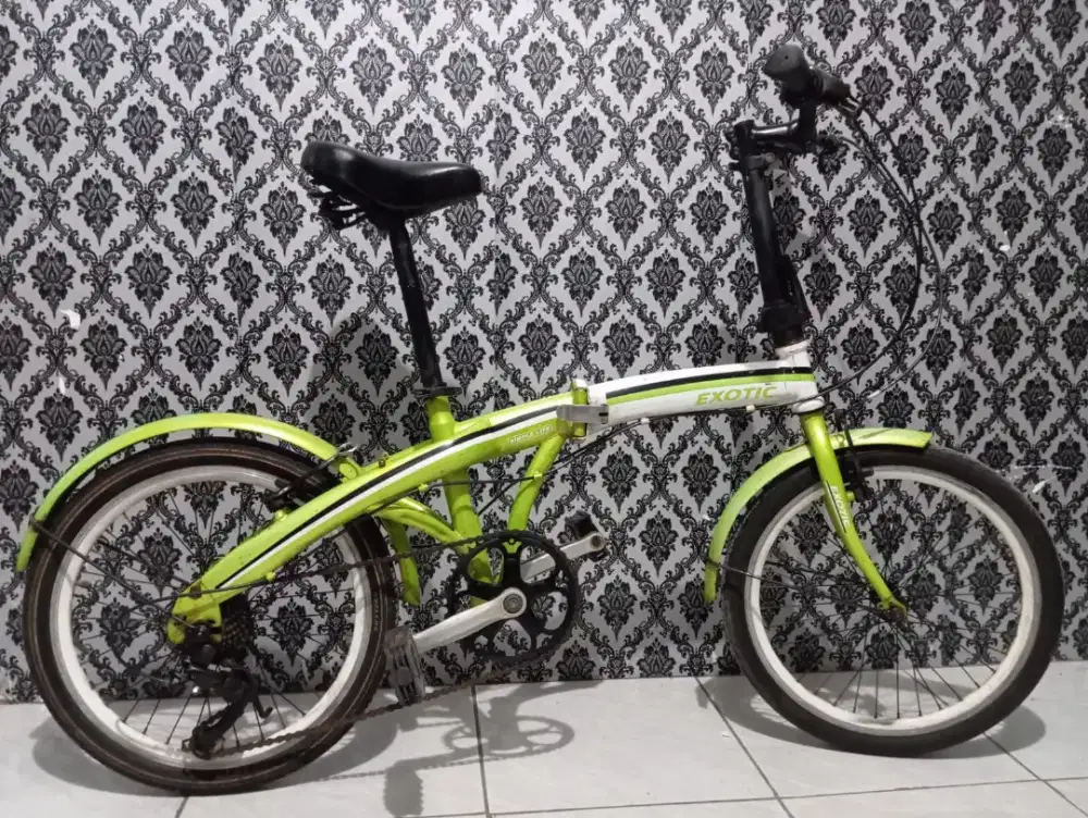 Dijual sepeda lipat ukuran 20 siap pake