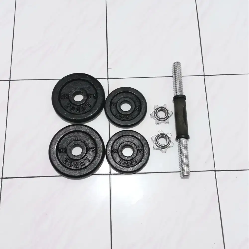 Jual Dumbell Set full metal 10kg