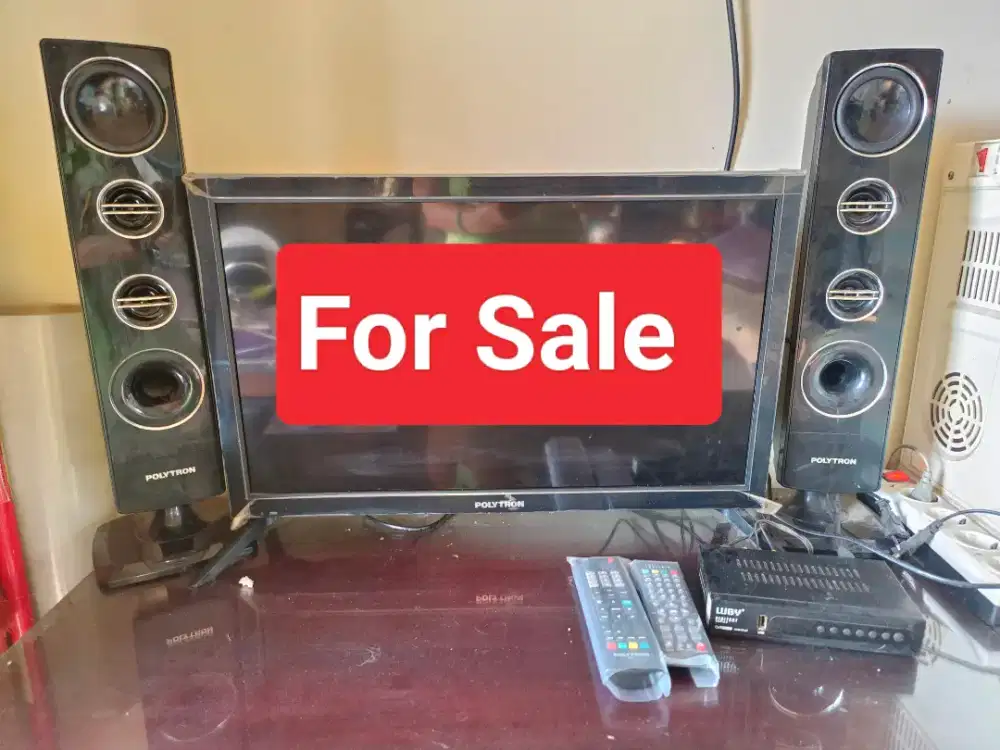 DIJUAL cepat & murah!! TV Polytron 24 inch