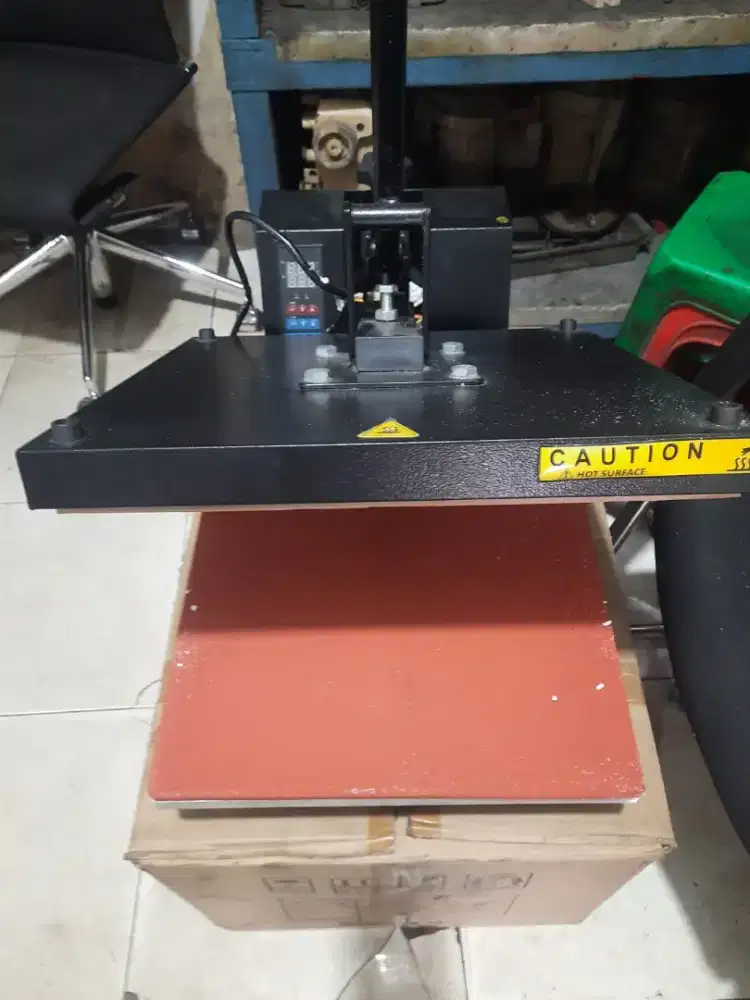 Mesin press sablon kaos uk 38