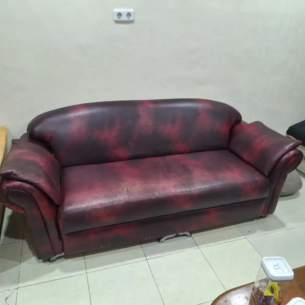 Sofa 3 Seater Bekas