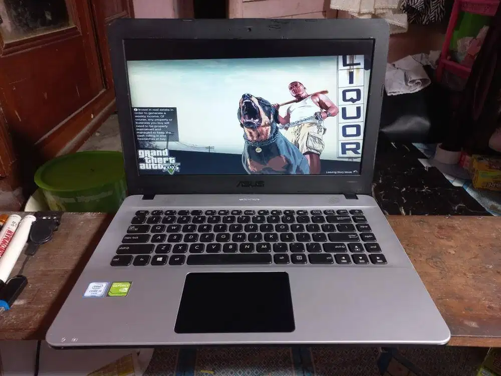 ASUS X441U INTEL i3 NVIDIA RAM 8 GB SSD+HDD FULLGAMING