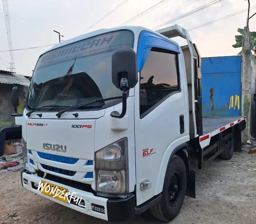 Isuzu Elf GIGa 4ban Long NLR55LxLong casis bakBesi4.2mtr BioSolar Colt