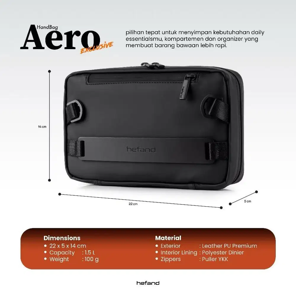 Tas Handbag Anti Air keren