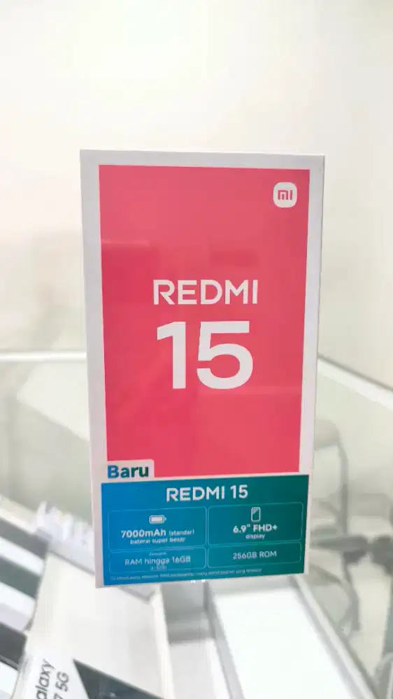 Redmi 15 ram 8/256 New Segel