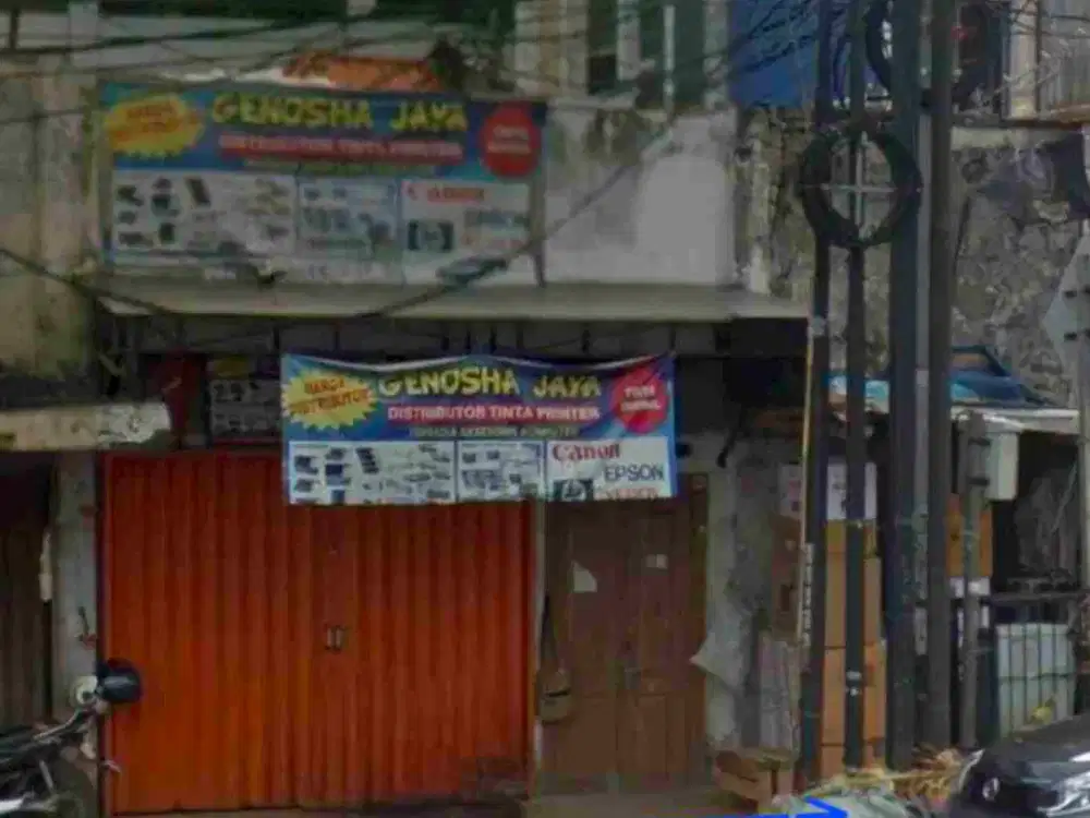 Dijual rumah bahan hitung tanah di Jalan Raya Jatinegara Barat Jakarta Timur