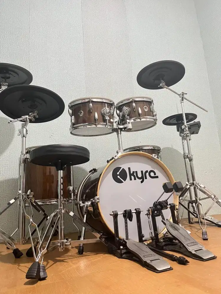 Drum electric Kyre 3.0 upgrade double pedal barter tt