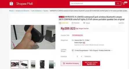 Speaker Lenyes (Kecil Suara Besar)