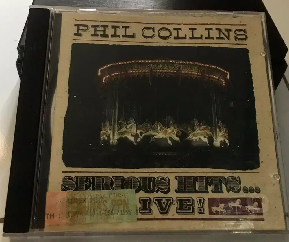 CD audio Phil Collins serious hits