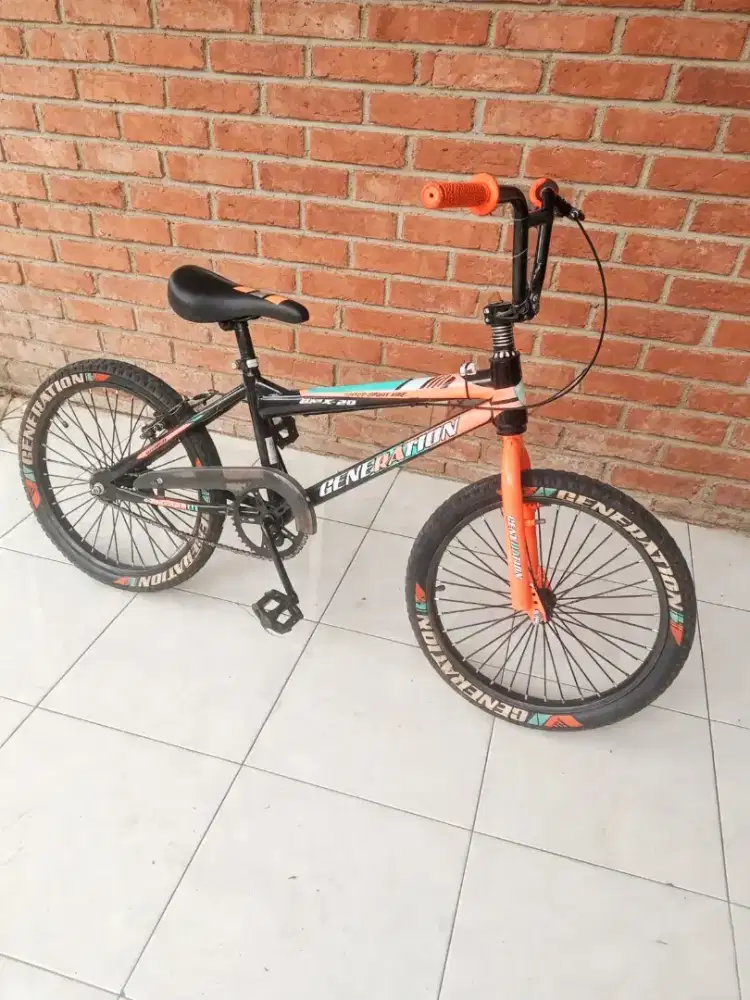 Sepeda BMX ukuran 20 bekas