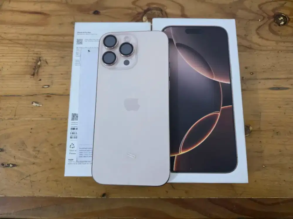IPHONE 16 PROMAX RESMI IBOX BH 100% NORMAL AMAN FULSET ORIGINAL