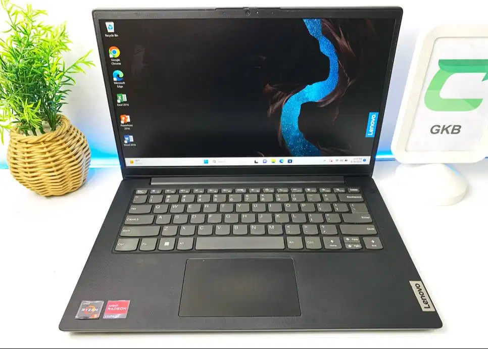 Laptop Lenovo Ryzen 5 5500U Ram 8gb Ssd 256gb Layar Full HD IPS Lokasi