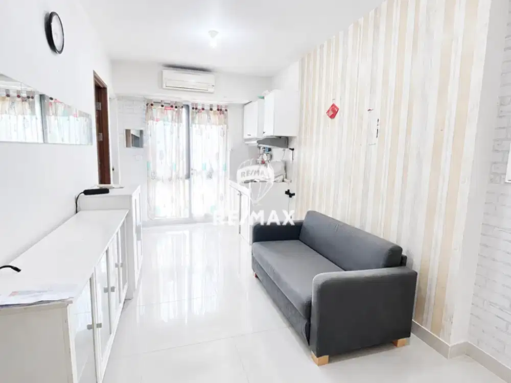 Disewakan 2 Bedroom Oak Tower Pulo Gadung – Lantai Rendah, Hadap Barat, View Jalan