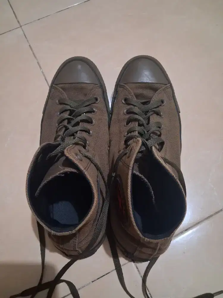 WTS Converse Chuck Taylor All Star High Black Brown/Engine Smoke (45)