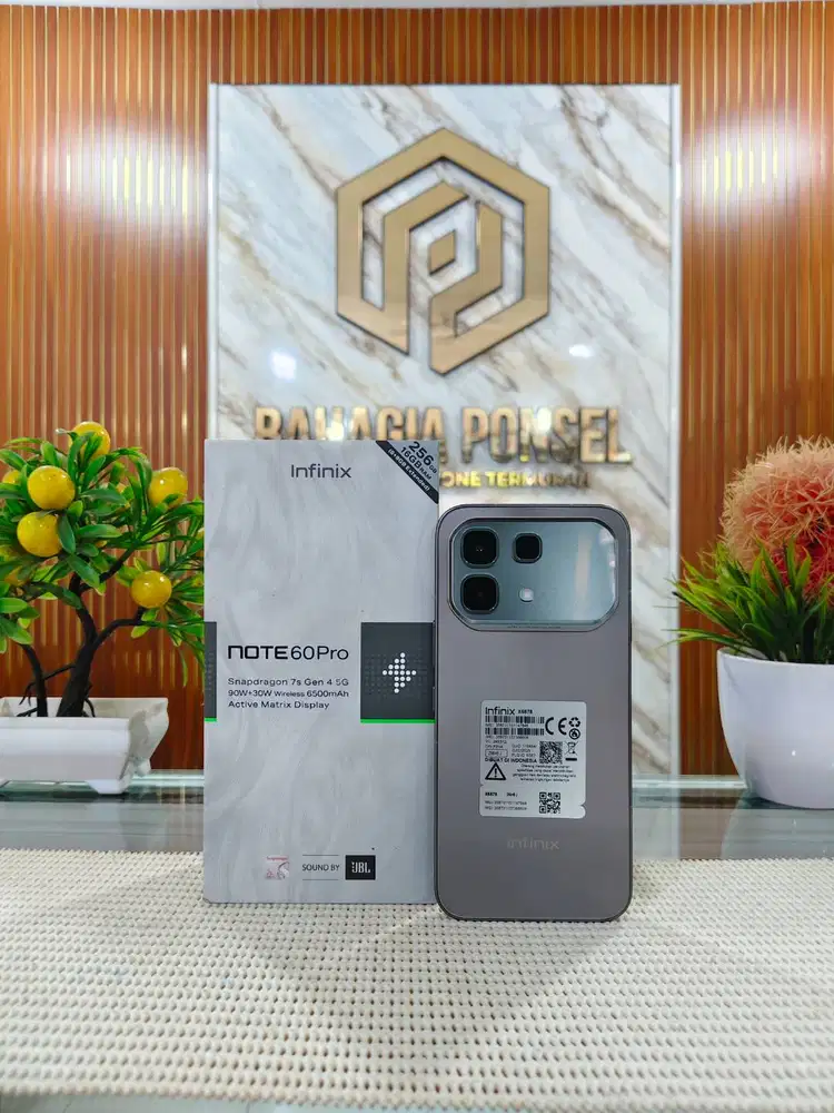 Infinix Note 60 Pro 5G Ram 8+8Gb/ 256Gb Fullset Ori Mulus Like New