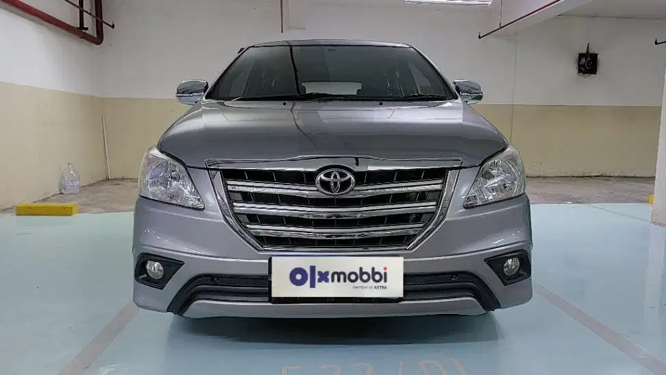 TDP 8, JT Toyota Kijang Innova 2.0 G Bensin-AT Silver 2015