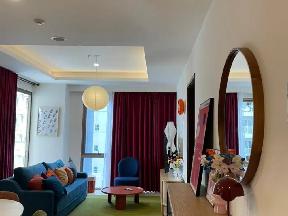 Turun Harga Murah Apartment 3 Kamar Lux Furnish Private Lift di Hegamanah Residence