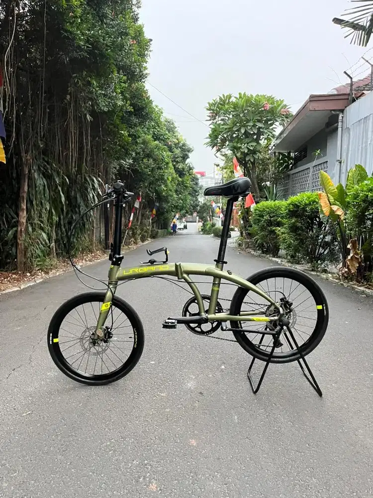 Sepeda Lipat Urbano 5 GREEN !!!