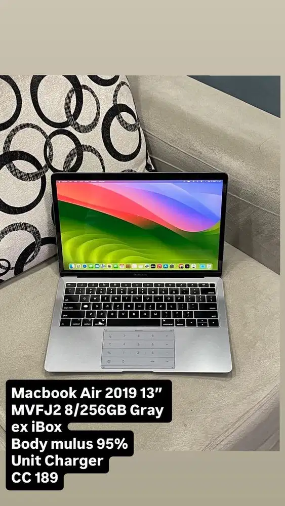 Macbook Air 2019 MVFJ2 13” Core i5 8/256GB Gray ex iBox