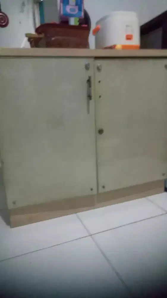 Jual buffet tv kayu mahoni