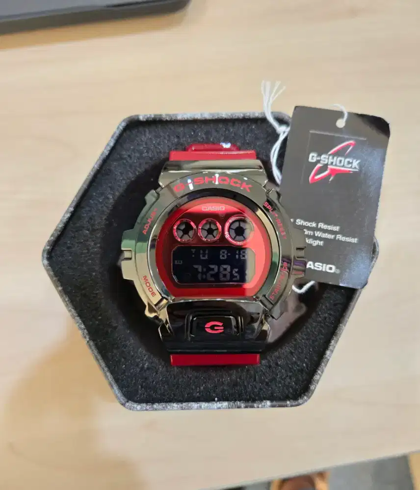 Jam Tangan G-Shock GM-6900B-4DR Like New!!!