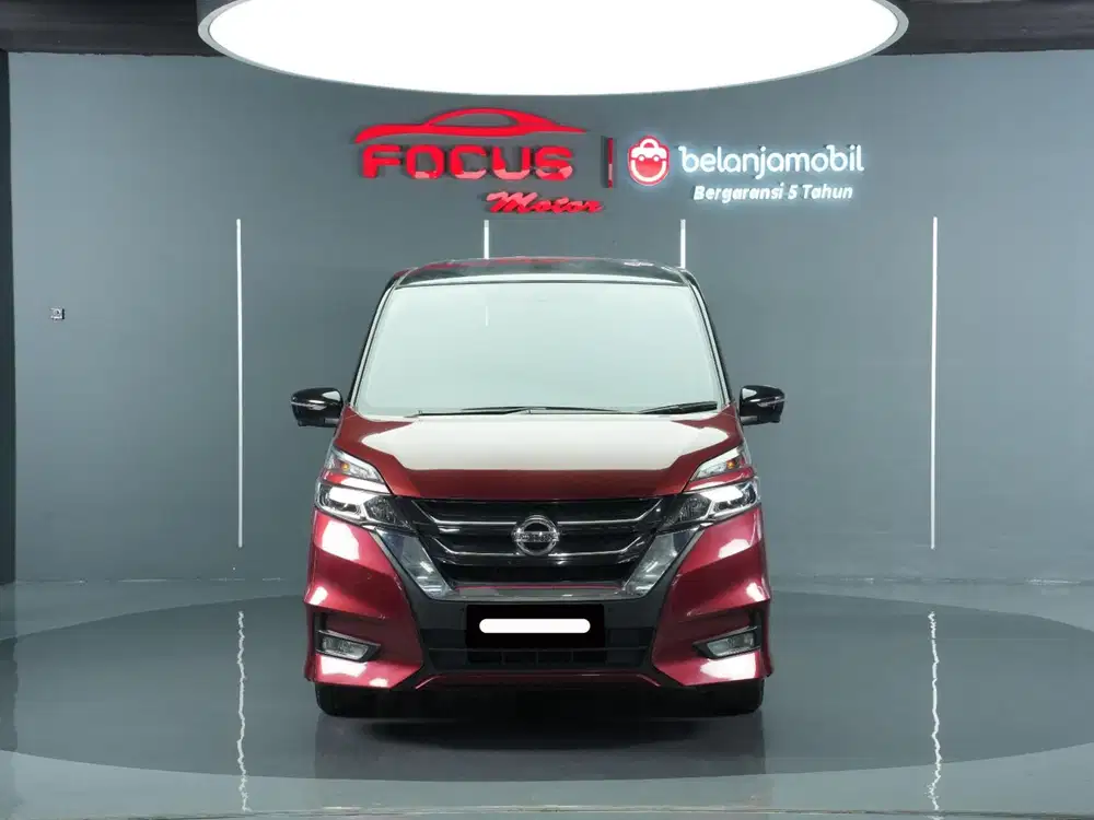 Km 43rb nissan serena hws two tone 2019 merah