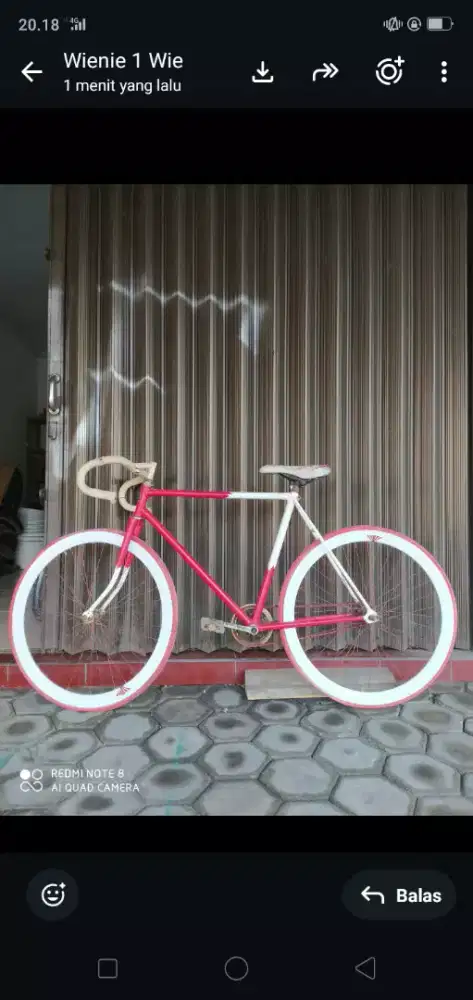 Sepeda fixie merk kuwahara