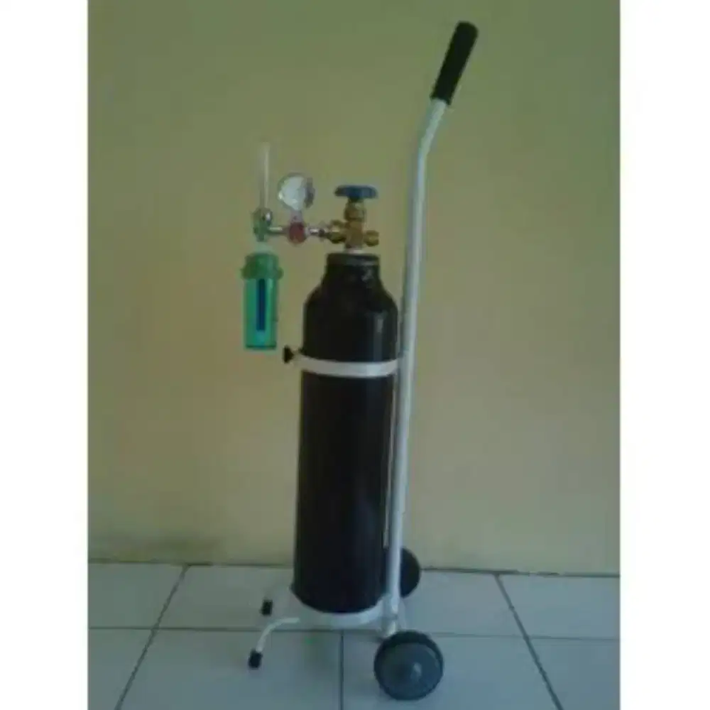 Tabung oksigen + rodab + regulator