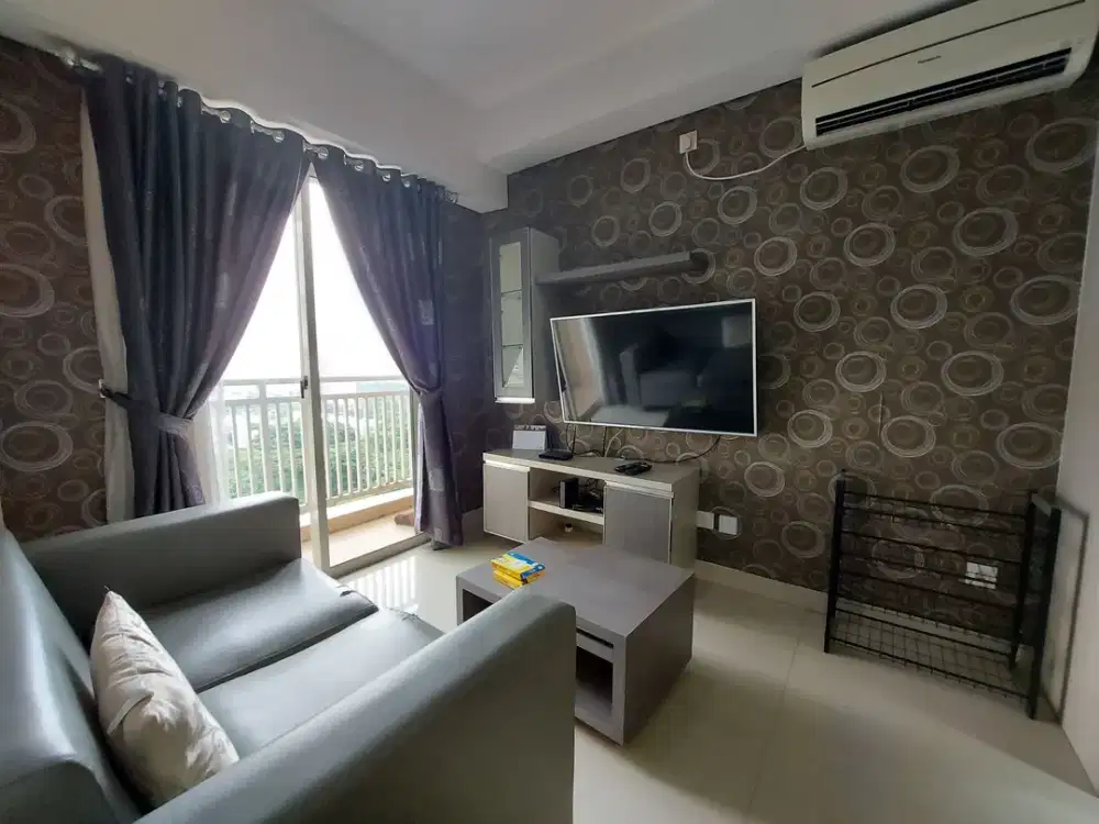 Disewakan Apartemen Trivium Lantai Tinggi View Danau Bagus Dan Nyaman